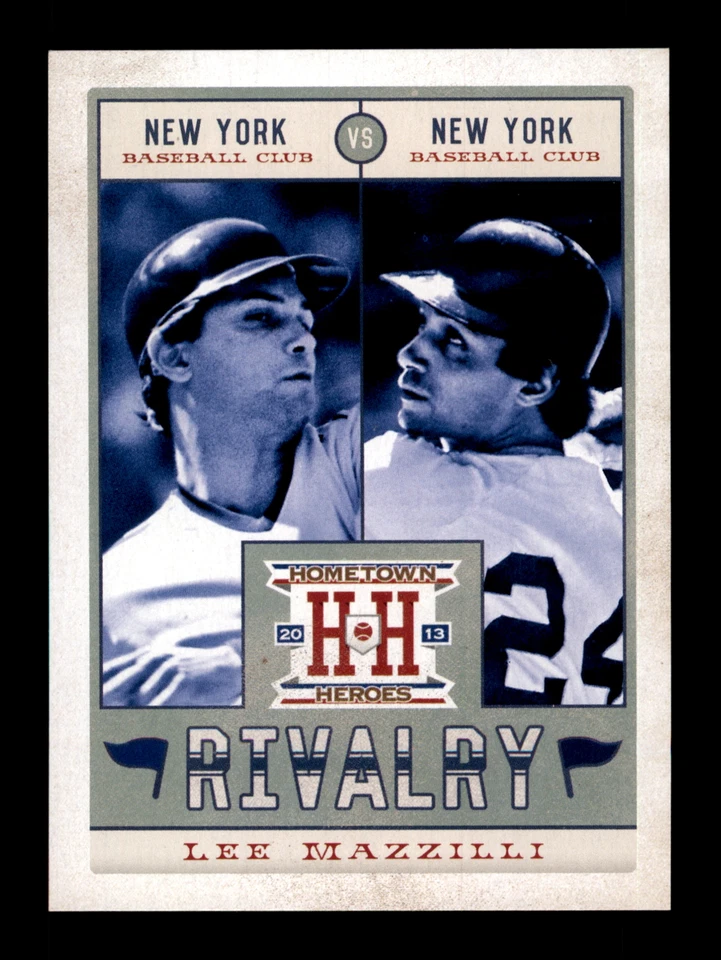 2013 Panini Hometown Heroes Rivalry #R7 Lee Mazzilli - Image 1 of 2