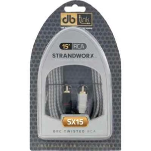 DB Link® Twisted-Pair Strandworx® Series RCA Cable (15 Ft.) - Picture 1 of 2