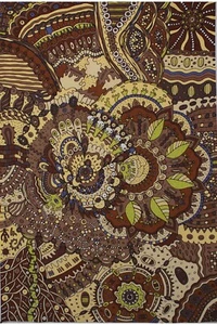 TAPESTRY-PLANT DREAM-COTTON-60X90 WALL HANGING, BEDSPREAD - Picture 1 of 1