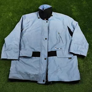 Vintage Gore-tex Jacket Mens 52 XL Full Zip Blue Laura Lebek 90s Windbreaker - Picture 1 of 11