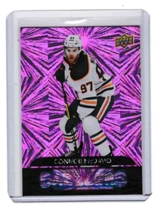 2020 Upper Deck Dazzlers Pink Connor McDavid DZ-18 - Picture 1 of 2