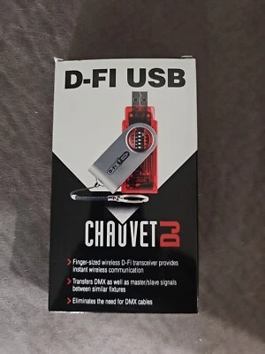 Chauvet DJ D-Fi USB Wireless Transceiver Controller For D-Fi Ready Lights - Image 1 of 4
