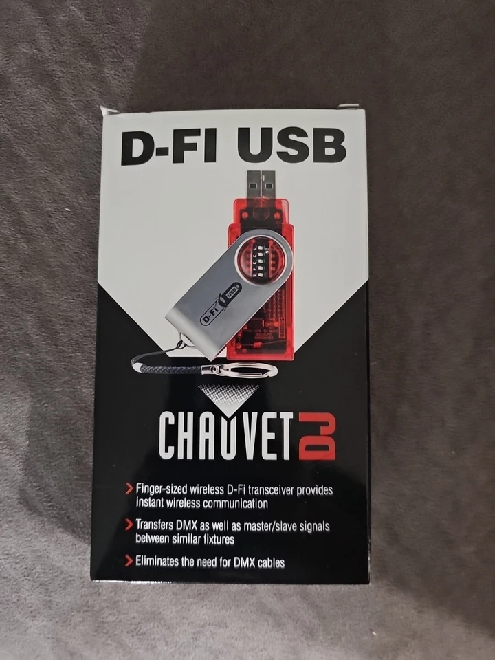 Chauvet DJ D-Fi USB Wireless Transceiver Controller For D-Fi Ready Lights - Image 1 of 4