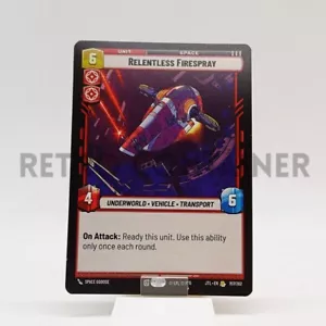 STAR WARS UNLIMITED JTL JUMP TO LIGHTSPEED 157/262 R Relentless Firespray - Bild 1 von 1
