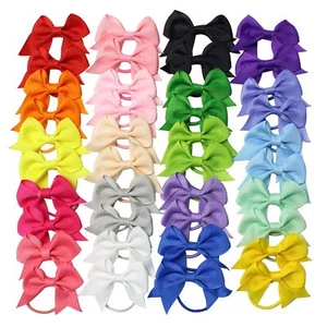 40PCS Baby Hair Ties with Bows for Toddler - 2 Inch Elastic Ponytail Holders ... - Picture 1 of 8