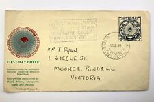1955 World Wide Event Covers FDC Australian Antarctic Commemorative Mawson 038C