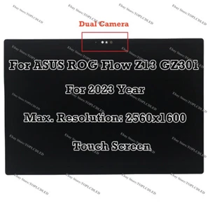 13" ASUS ROG Flow Z13 (2023) GZ301 WQHD LCD Touch Screen Panel Display Assembly - Picture 1 of 9