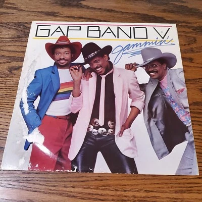 The Gap Band V-Jammin' 12” Vinyl Record Album LP 1983 TE-1-3004 812 186-1 - Imagem 1 de 4