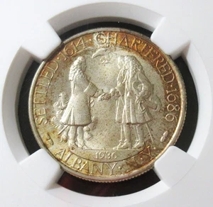 1936 50C Albany Commemorative MS65 NGC - Picture 1 of 4
