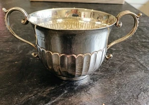 Antique Sibray Hall & Co Hallmarked Silver 1898 Sugar Bowl 128g - Picture 1 of 9