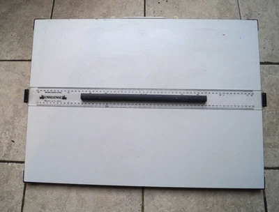 A2 table top parallel motion drawing / draughting board. - Image 1 of 3