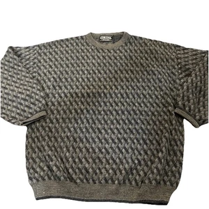 Vintage 80s Cortina Italia Sweater XL Wool Acryl Blend Made Italy EUC - Bild 1 von 11