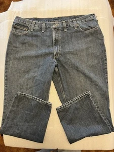 Jeans Carhartt Relaxed Fit 44x30 101483-968 blu denim cinque tasche - Foto 1 di 12
