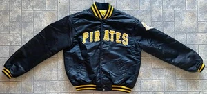 Giacca Cappotto Vintage Diamond Collection Starter Bambini Giovani Grandi MLB Pirati Vintage - Foto 1 di 24