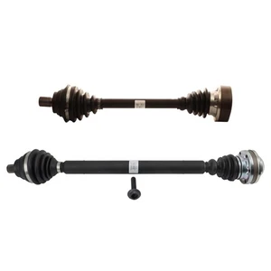 GKN Front CV Axle Assembly Set Fits 2010-2013 Volkswagen Golf - Picture 1 of 10