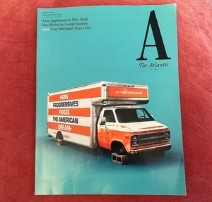 The Atlantic Magazine March 2025 How Progressives Froze The American Dream New - Zdjęcie 1 z 6