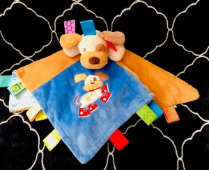 Mary Meyer Baby Taggies Buddy Dog Lovey Security Blanket Plush 13 Inches - Picture 1 of 9