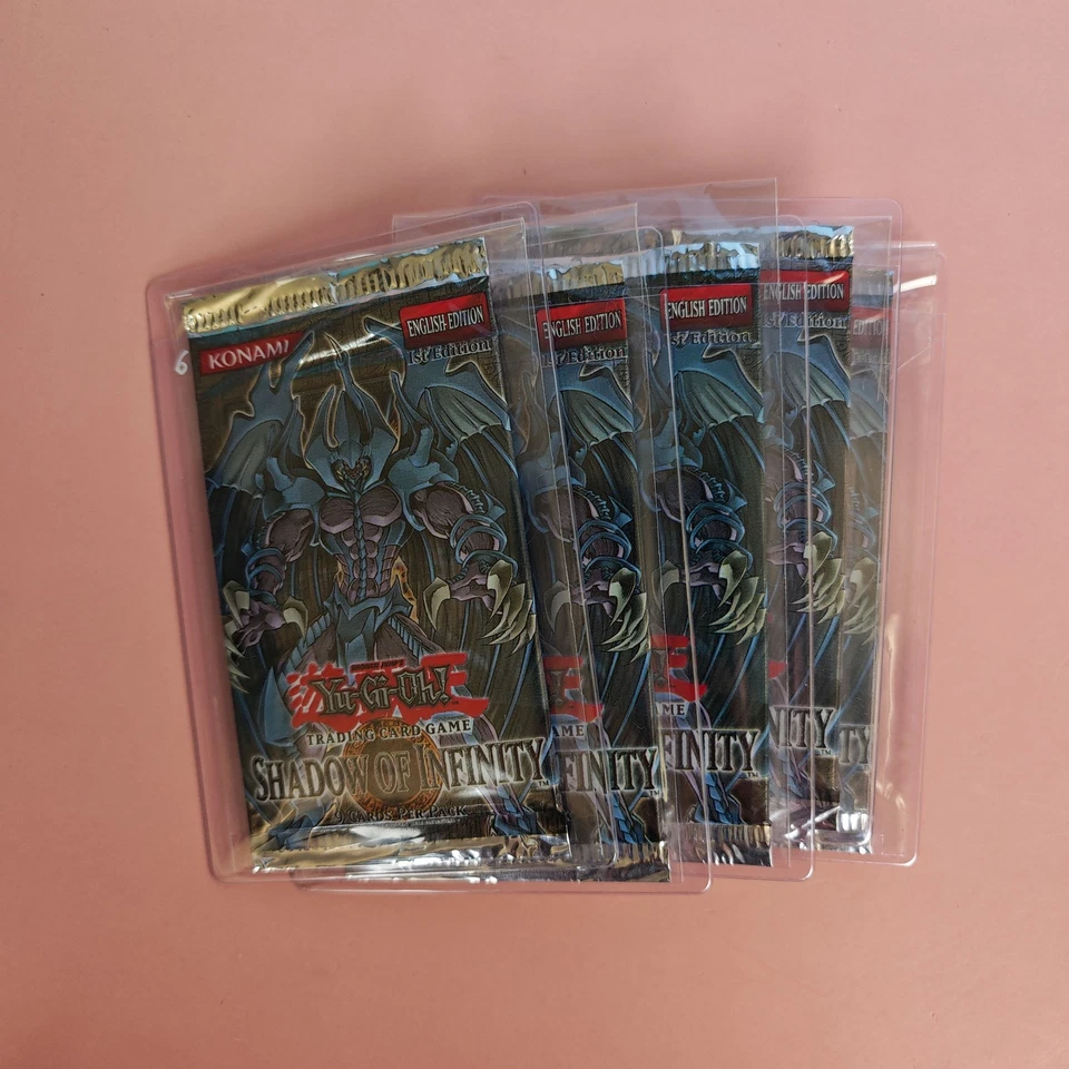 SHADOW OF INFINITY YUGIOH BOOSTER PACK (5X) 2006 SOI 1.ST ENGLISH - Bild 1 von 1