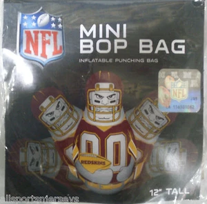 Mini Bolso Bop Inflable de 12 pulgadas NFL Washington Redskins de Fremont Die - Imagen 1 de 1