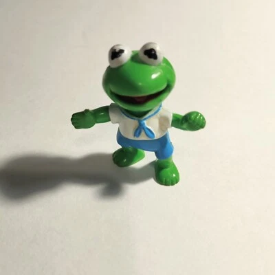 VINTAGE Muppet Babies  Baby Kermit 1986   Figure - Image 1 of 4