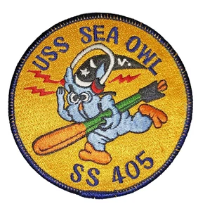 US Navy USS Sea Owl (SS 405) Submarine Patch - VINTAGE - Picture 1 of 2