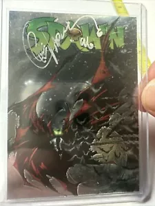 Spawn Chrom Karten #43 1996 Greg Capullo Autogramm - Bild 1 von 2