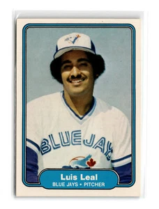 Luis Leal Baseball #617 1982 Fleer Toronto Blue Jays - Picture 1 of 2