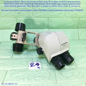 OLYMPUS SZ51 & SZ-STB1, Microscope MISSING eyepieces, sn:3581, dφm sep Tested. - Picture 1 of 12