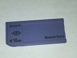 Sony 16 mb Memory Stick Card - Picture 1 of 3