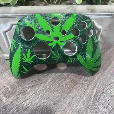  420 Glittered Custom Xbox One X/S series Controller Front Shell - Image 1 of 3