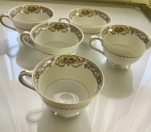 5 tazas de café/té Noritake Ardmore de Noritake #3066 Japón florales descontinuadas - Imagen 1 de 6