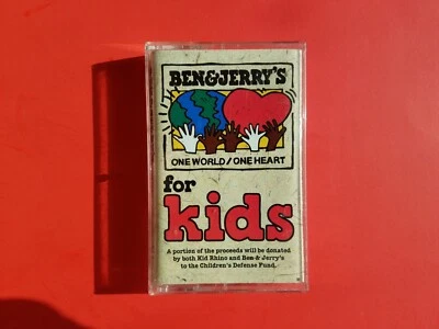 Ben & Jerry's One World / One Heart For Kids CASSETTE 1995 Kid Rhino Like New  - Image 1 of 4