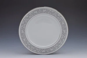 Noritake Naples 6975 Weiß Grau Silber Salatteller (s) - Bild 1 von 3