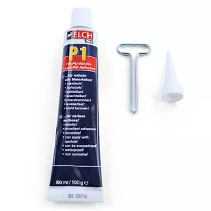 1x Elch Pro P1 1K-PU-Kleber Karosserie Kleber 80ml Tube für Spoiler Heckspoiler - Bild 1 von 3