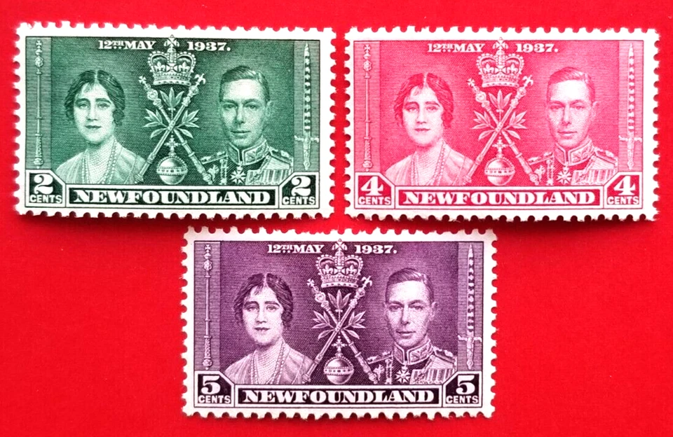 Canada Newfoundland #230-232 Coronation - Omnibus Issue MNH - Image 1 of 1
