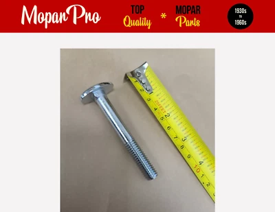 1946 1947 1948 PLYMOUTH P15 SPECIAL DELUXE CONVERSÍVEL NOVO EM FOLHA PARAFUSO DE PARA-CHOQUE - Imagem 1 de 4