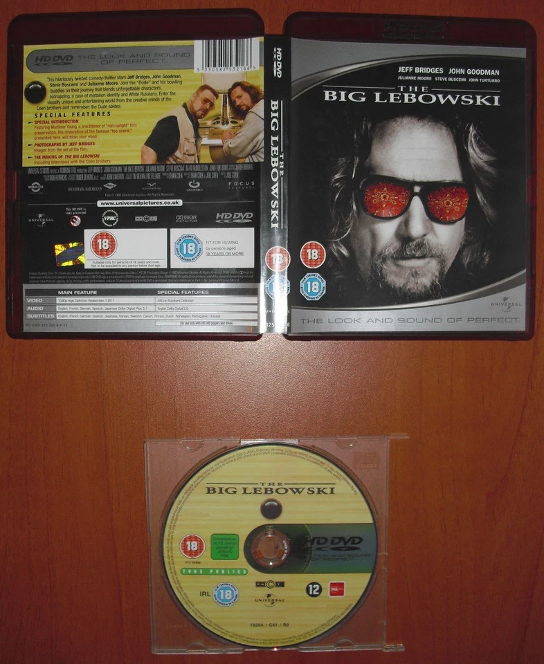El Gran Lebowski (The Big) HD-DVD 1080p (NO Blu-Ray, NO DVD) Ver.UK ¡CASTELLANO! - Imagen 1 de 1