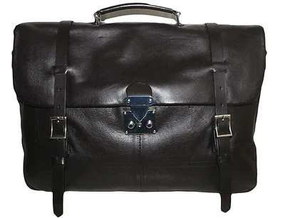 Ben Sherman Plectrum Cuero Marrón Briecase Foto 1 de 4