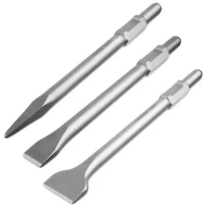 SDS HEX Meißel 6kant 30mm Schaft Spitzmeißel Flachmeißel Breitmeißel Stemmmeißel - Bild 1 von 6