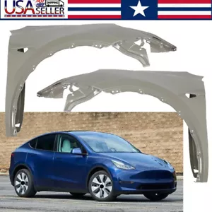 Front Passenger Driver Side Fender For Tesla Model Y 2019-2022 - Picture 1 of 11