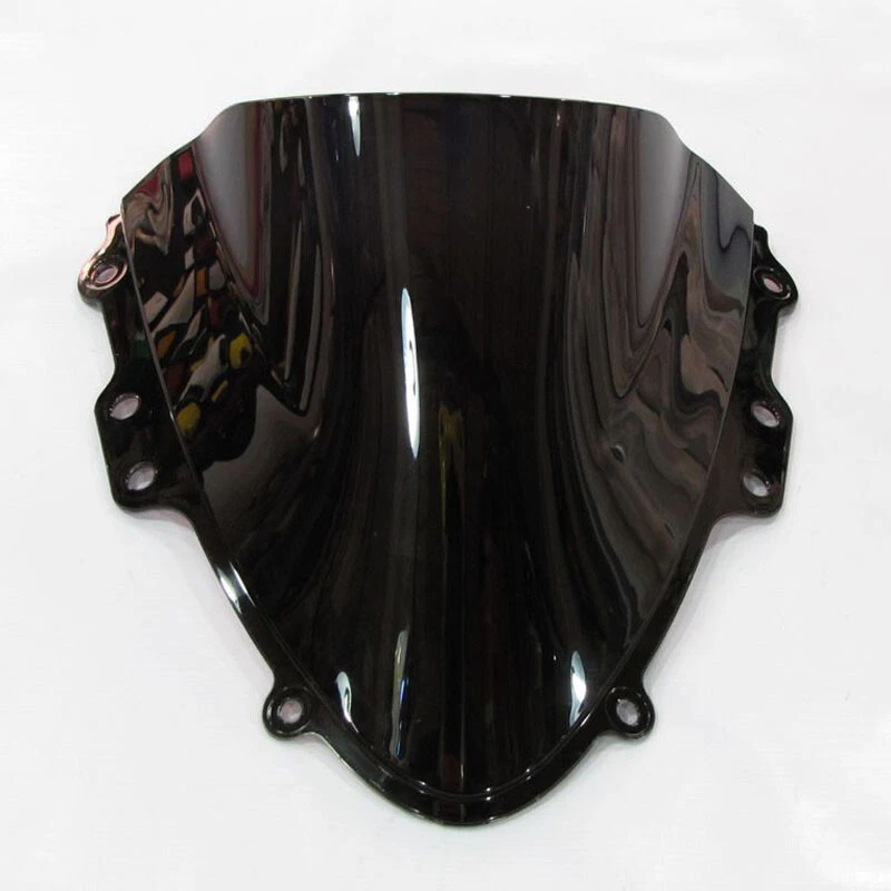Windshield For 2004 2005 Suzuki GSX-R GSXR 600 750 K4 Black Screen Double bubble — 第 1/1 张图片