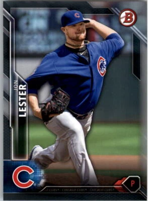 2016 Bowman Silver #17 Jon Lester - NM-MT - Image 1 of 2
