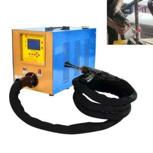 Calentador de inducción de alta frecuencia de 15KW máquina de soldadura refrigeración por agua circulante - Imagen 1 de 11
