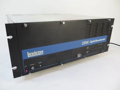 Lexicon 224XL Digital Reverberator Freq. Response 20Hz - 15kHz, Dyn. Range 84dB - Image 1 of 4