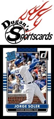 2015 Donruss #37 Jorge Soler - Image 1 of 2