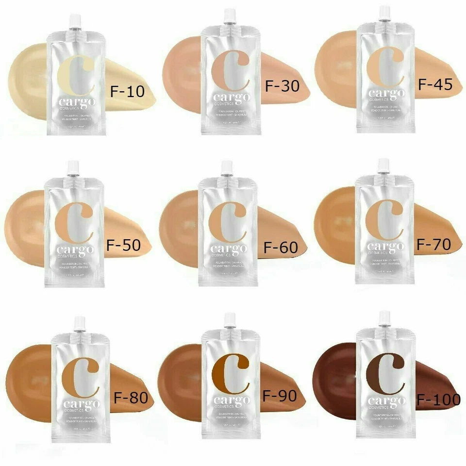 CARGO Cosmetics Lightweight Blendable Oil Free Foundation~ CHOOSE SHADE ~ 1.33oz - Изображение 1 из 1
