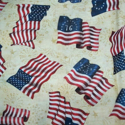 Quilting Treasures-American Pride 100% Cotton BY THE FAT QUARTER - Image 1 of 2