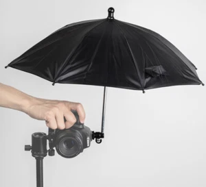 Universal Camera Rain Umbrella Mount Bracket for DSLR Camcorder Rotates Shooting - Picture 1 of 20