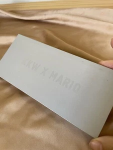 Kkw X Mario 10 Pan Eyeshadow Palette New ORIGINAL PRODUCT Tested - Picture 1 of 4