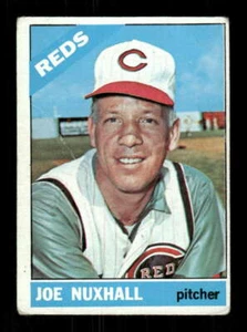 1966 Topps 483 Joe Nuxhall GD piega BXCP22 - Foto 1 di 2